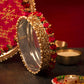 Romantic Red Roses Karwa Chauth Thali Set
