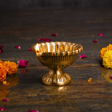 Traditional Brass Diya