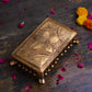 Handcrafted Rectangular Brass Pooja Chowki