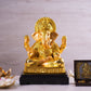 Stunning Golden Lord Ganesha Statue