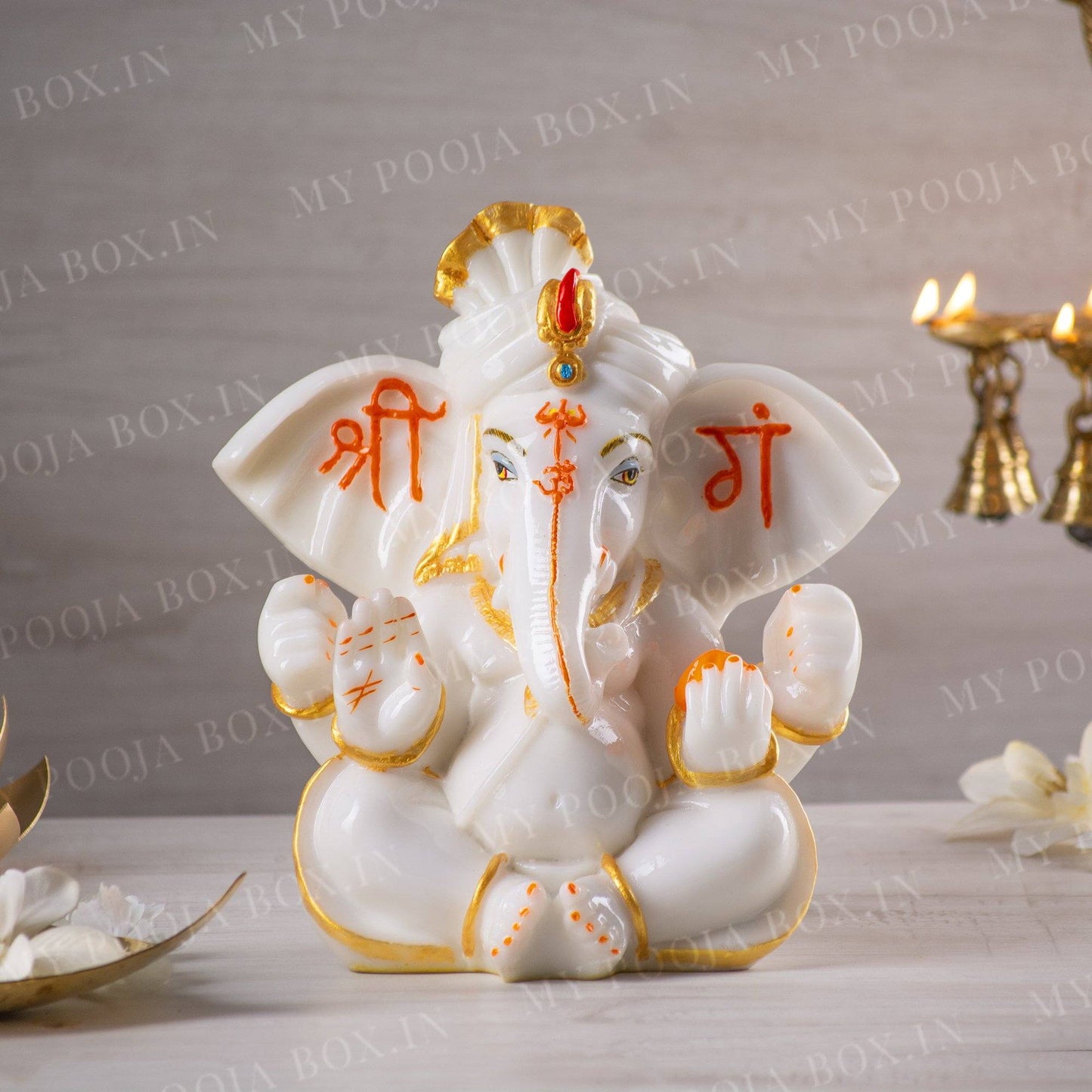 Elegant Lord Ganesha Statue