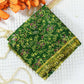 Designer Green Chunari