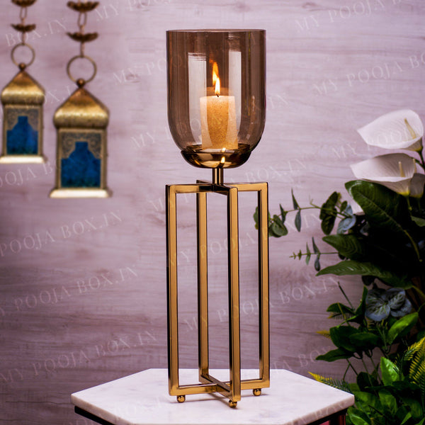 Hayat Crystal T-light candle Holder