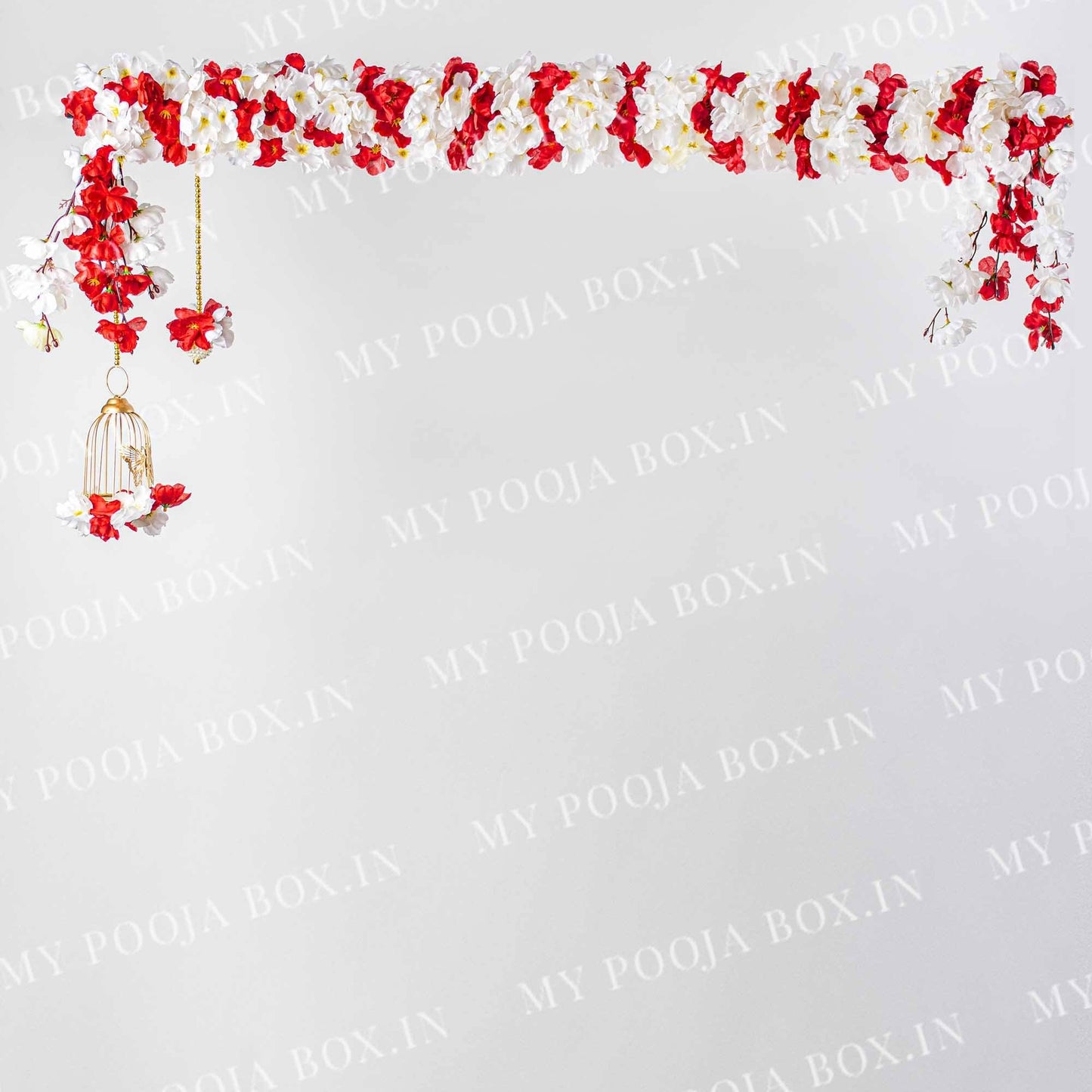Decorative Bandhanwar With T-Light Candle Holder