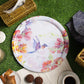 Round Tin Serveware Tray