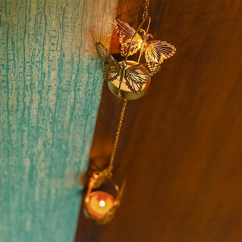 Decorative Butterfly Door Hanging T-Light
