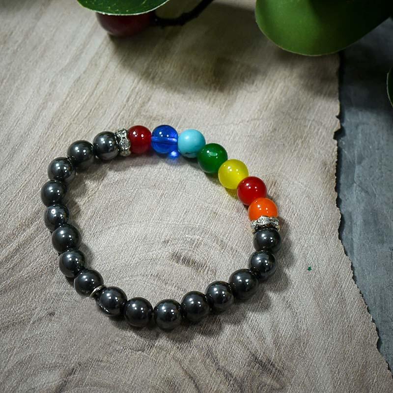 Natural Stone 7 Chakra Bracelet