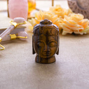 Tiger Stone Natural Crystal Buddha Head