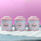 Fantastic Tea Sugar Coffee Tin Jars Set Of 3