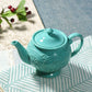 Turquoise Vintage Tea Pot