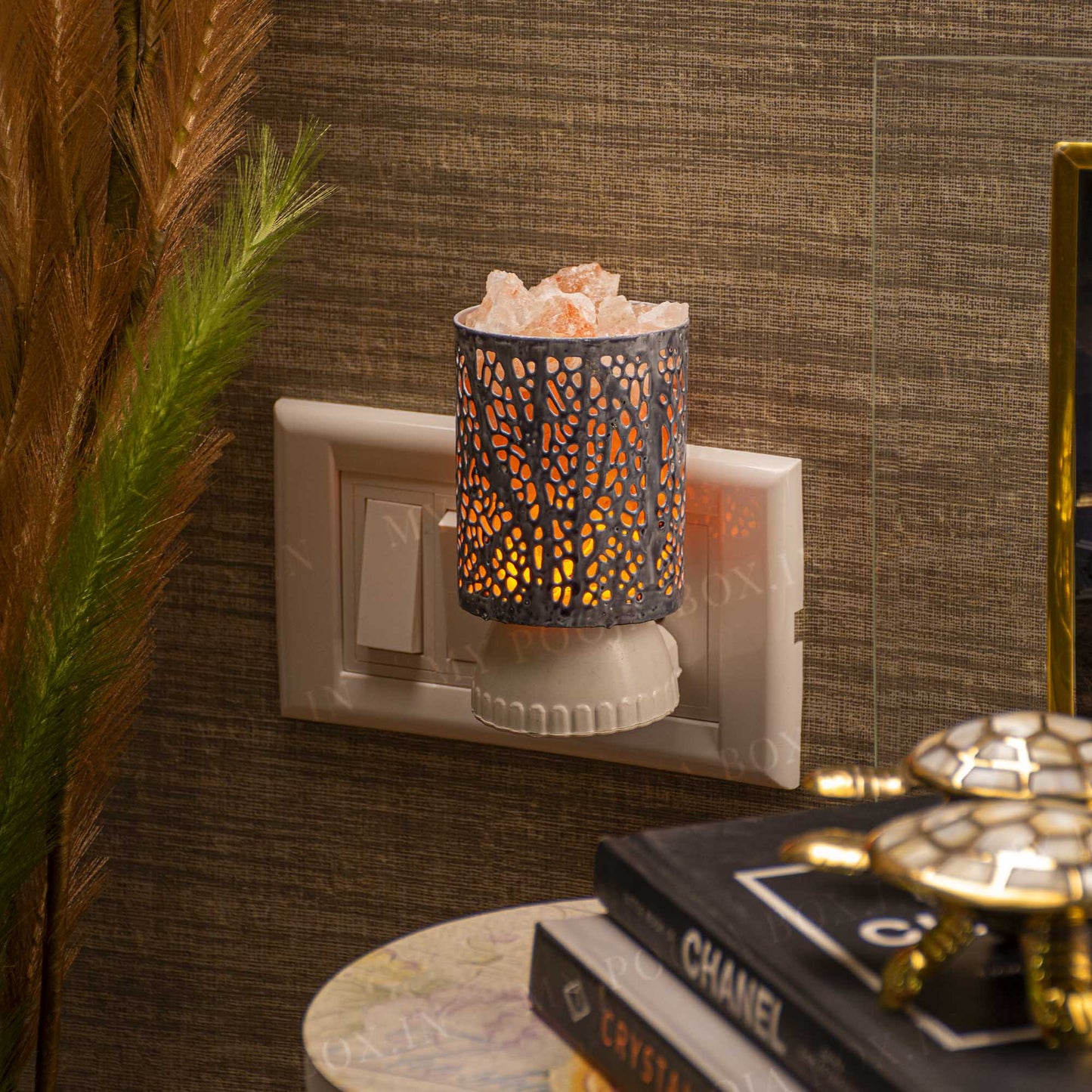Forest Design Plug-In Himalayan Salt Lamp