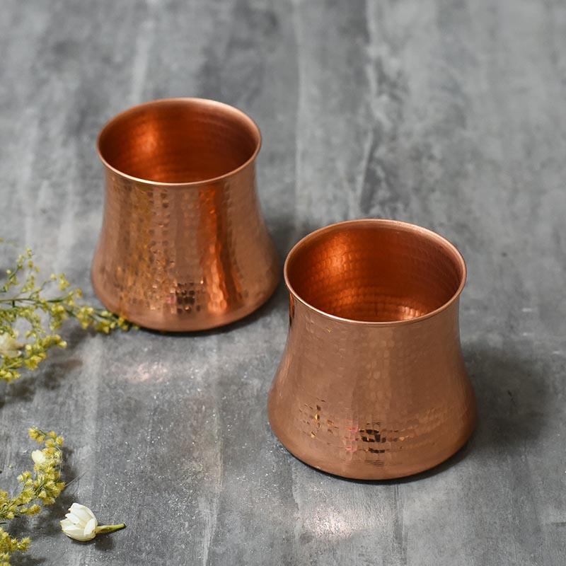 Exquisite Copper Rosa Vase