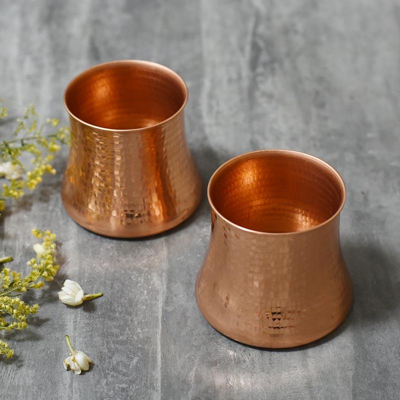 Exquisite Copper Rosa Vase