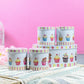 Flora Round Tin Case Set of 5