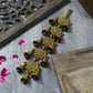 Antique Brass 11 Bells With Surya Figurine