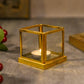 Harmonised Cube Shaped Tea Light Holder