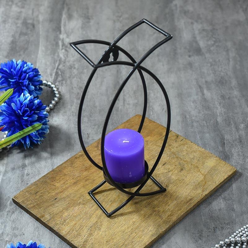 Arc Shaped Tea Light Candle Holder