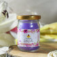 Lovely Lavender Glass Jar Scented Candle