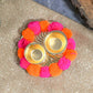 Gorgeous Pom Pom Akshat Roli Platter