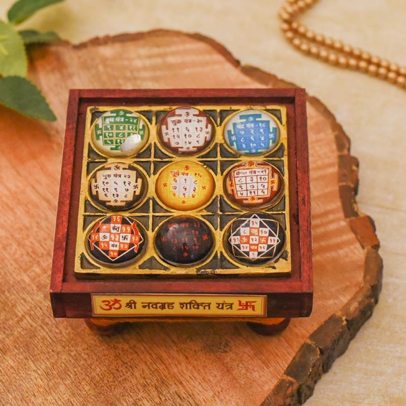 Splendid Nav Grah Chowki for Good Luck and Prosperity