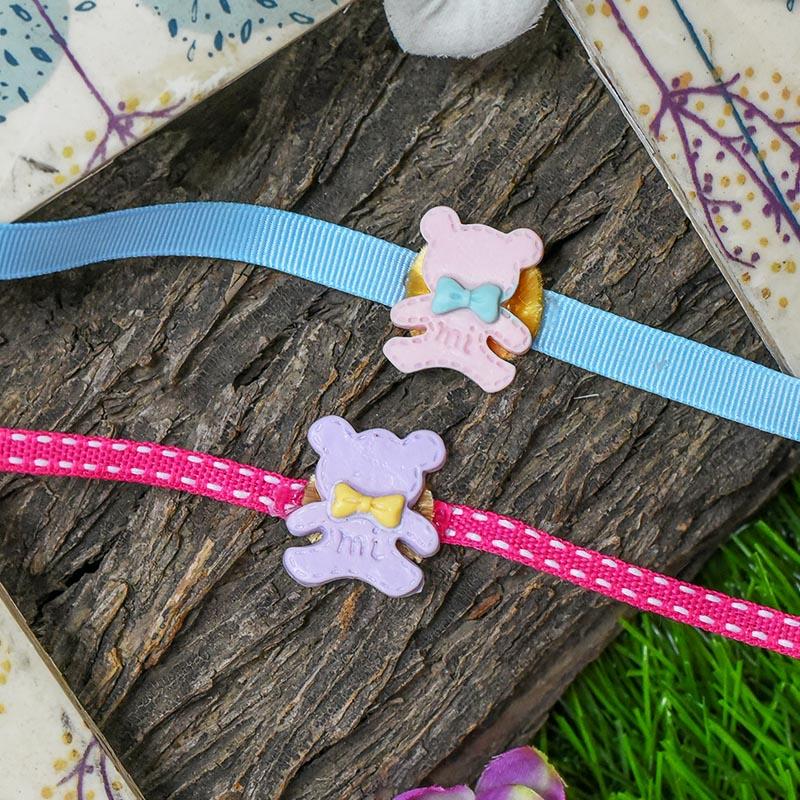 Mr. Teddy Bear Kids Rakhi (Set of 2)
