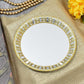 Glittering - Gold Reflective Pooja Thali