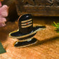 Crystal Diamond Studded Shivling for Car Dashboard