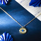 Evil Eye Pendant Necklace for Wealth