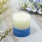 Dual Shade Pillar Candle
