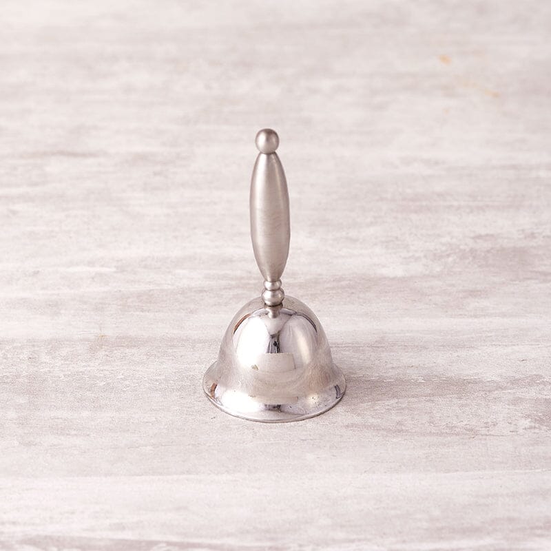 Silver Stainless Steel Pooja Thali Small (Set of 7)