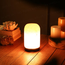 Himalayan Pink Salt Shivling Glow Lamp