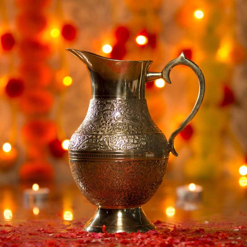 Antique Brass Jug