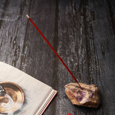 Amethyst Crystal Incense Stand