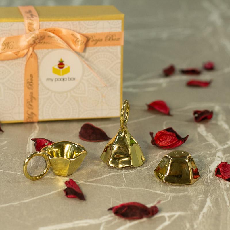Aurum Coronam Pooja Set of 3