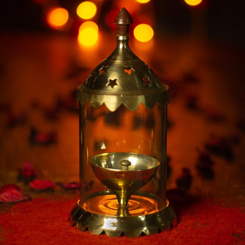 Brass Akhand Jyoti Diya