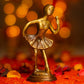 Antique Brass Dancing Girls (Set of 4)
