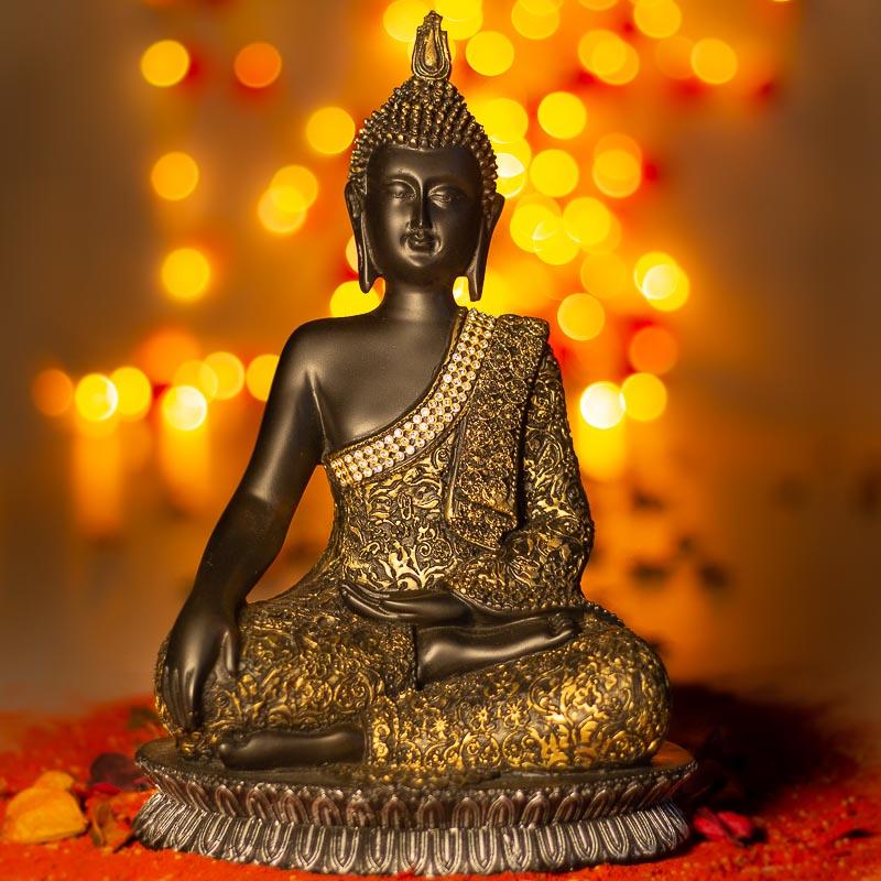 Divine Golden & Black Buddha
