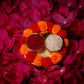 Gorgeous Pom Pom Akshat Roli Platter