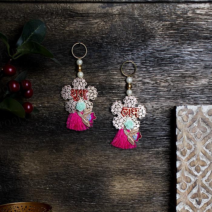 Decorative Shubh Laabh Entrance Hanging