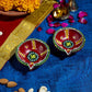 Swastik Eco Friendly Diya (set of 2)