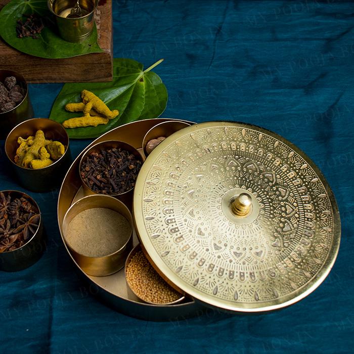 Elegant Traditional Pooja Samagridaan