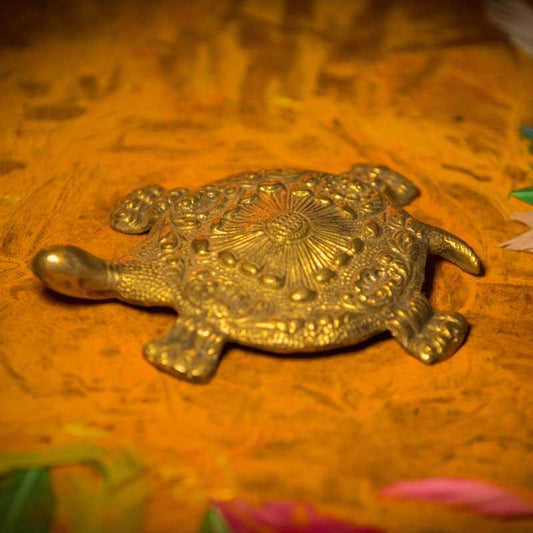 Elegant Tortoise Meru Shree Brass