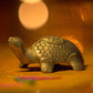 Feng Shui Brass Hammered Tortoise for Good Luck and Longevity