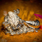 Feng Shui Sparkling Laughing Buddha with Money Bag for Prosperity