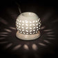 Pretty White Round Ceramic Aroma Diffuser
