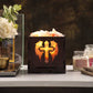 Jesus Himalayan Salt Lamp Basket