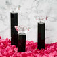 Handcrafted Black White Glass Designer Pillar Candle Holder