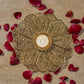 Lazer Cut Petal T-light Holder Showpiece