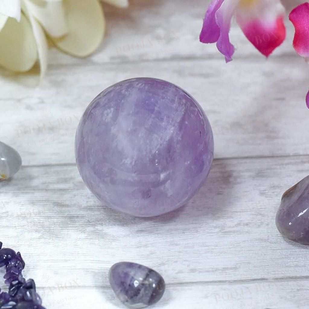 Amethyst Brazilian Natural Ball Reiki Balls