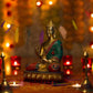Antique Blessing Buddha With Stone Idol Home Decor
